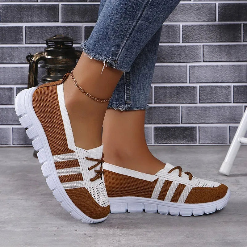Celeste | Sneakers de Tejido Transpirable Mujer Suela Flexible