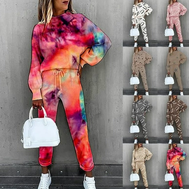 Celia | Conjunto Chándal de Punto Mujer Estampado Estrellas