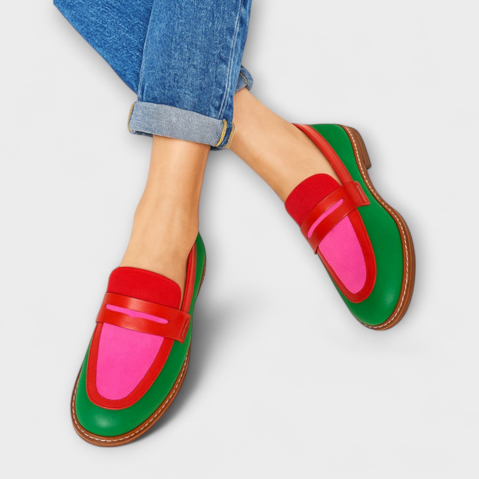 Celia | Mocasines Casuales Mujer Punta Redonda