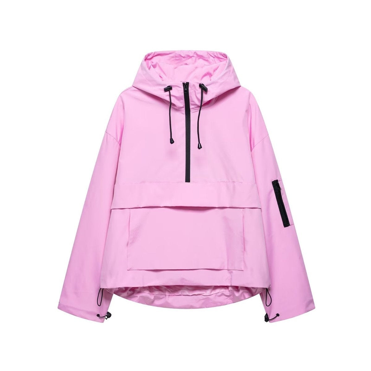 Covadonga | Anorak Impermeable Cortavientos Mujer con Capucha