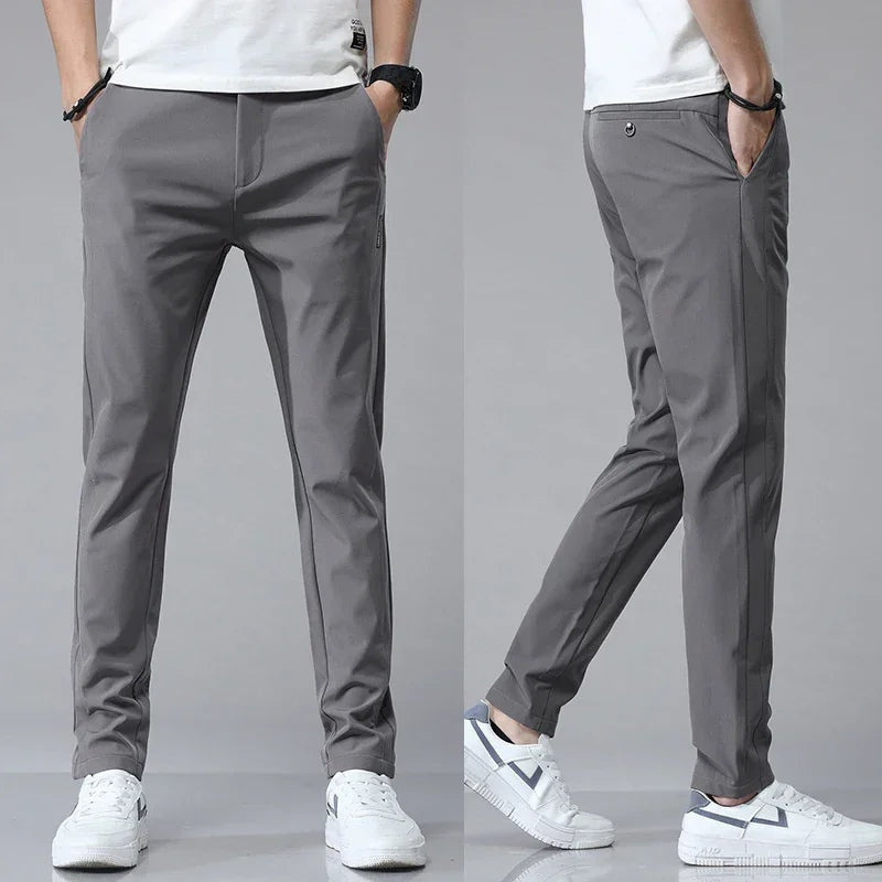 Darío | Pantalón Cropped Chino Hombre Ajustado Slim Fit