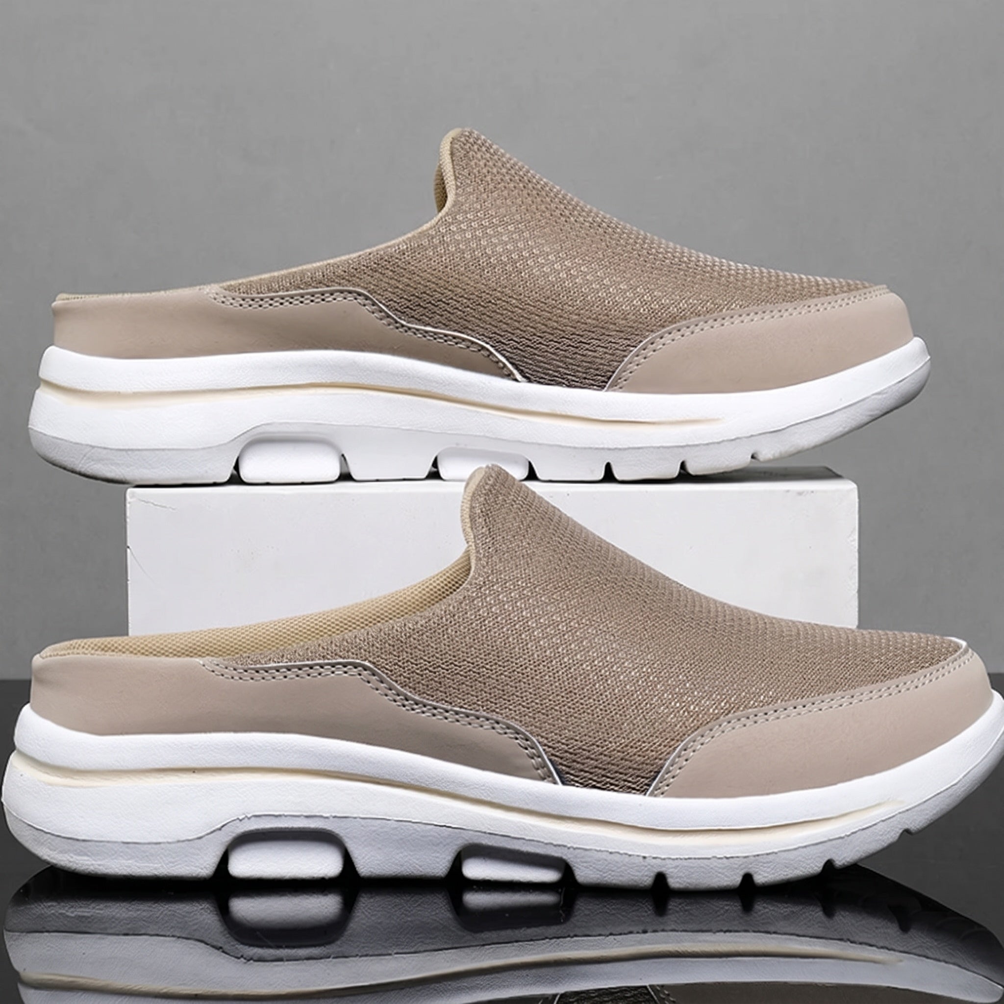 Darío | Zapatillas de Deporte Slip-On Hombre Malla Transpirable