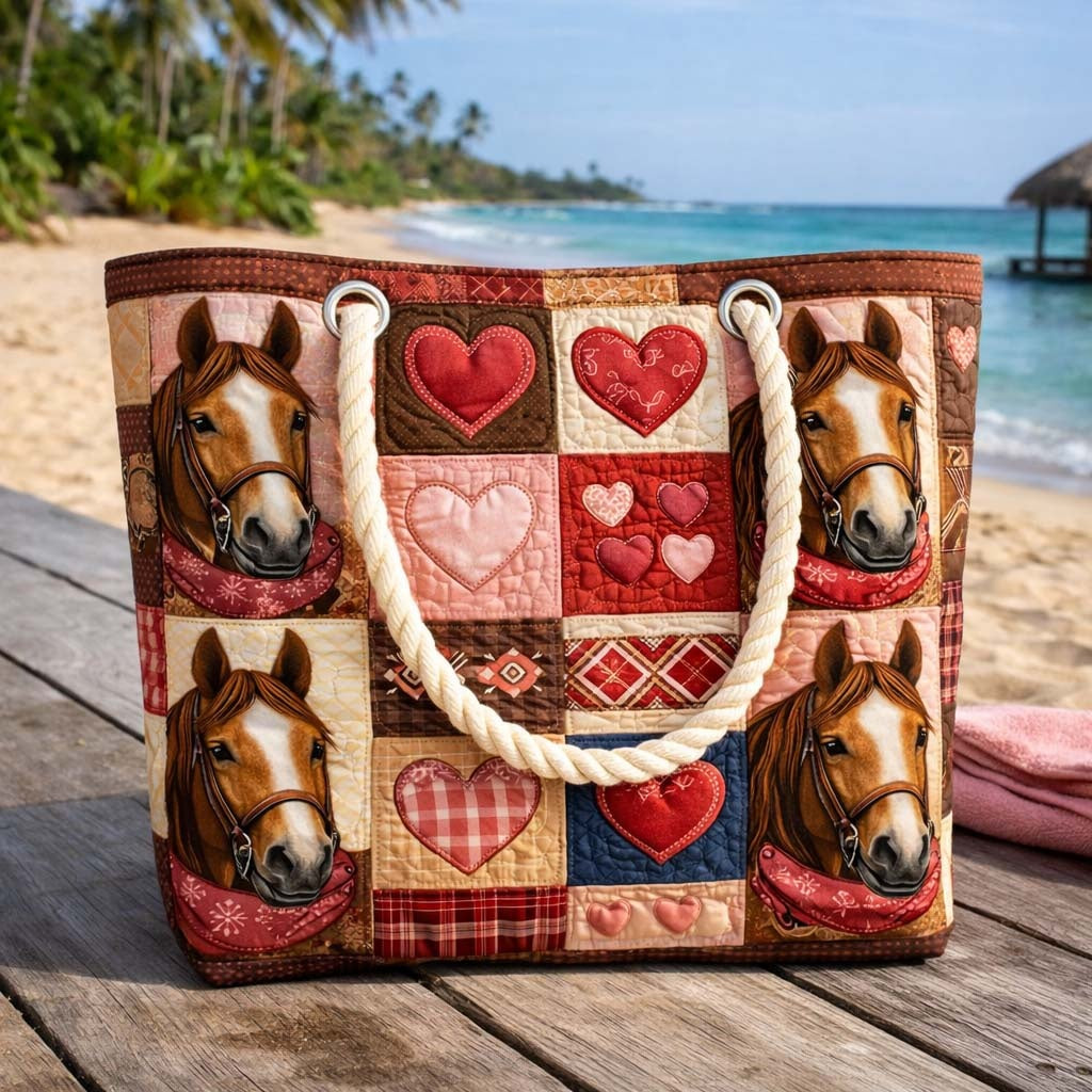 Dolores | Bolso Tote Acolchado Estampado Africano Mujer Asas de Cuerda