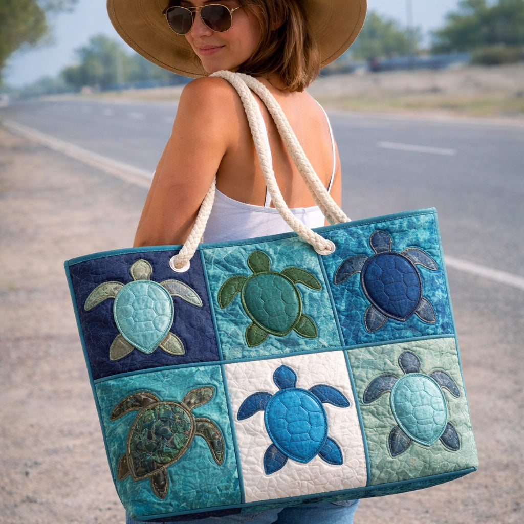 Dolores | Bolso Tote Acolchado Estampado Africano Mujer Asas de Cuerda