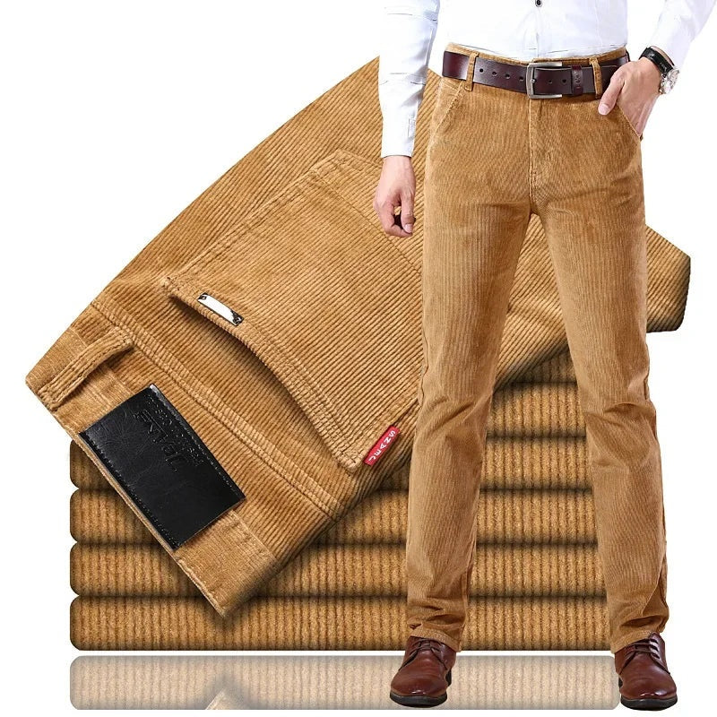 Eduardo | Pantalón de Pana Hombre Corte Recto Vestir
