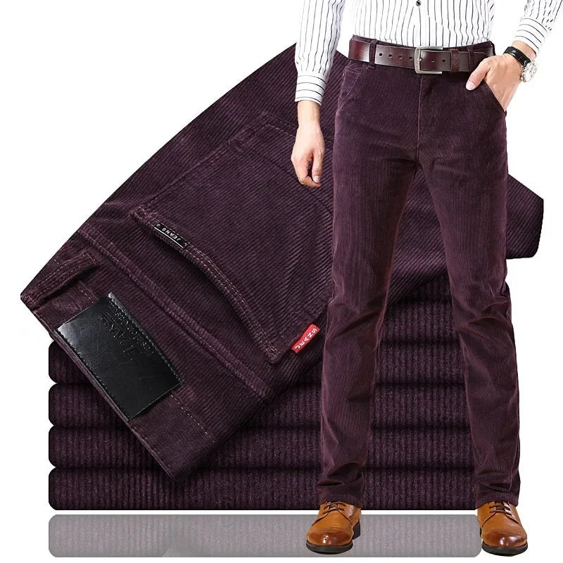 Eduardo | Pantalón de Pana Hombre Corte Recto Vestir