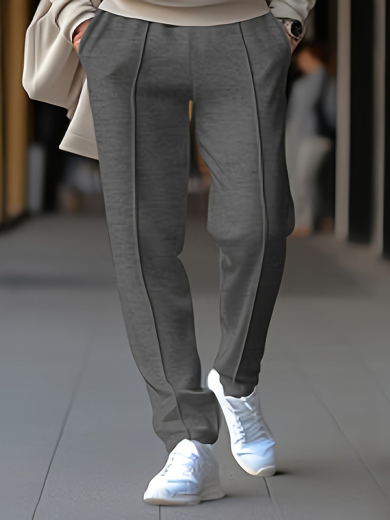 Emilio | Pantalón Chino con Pinzas Hombre Slim Fit Stretch