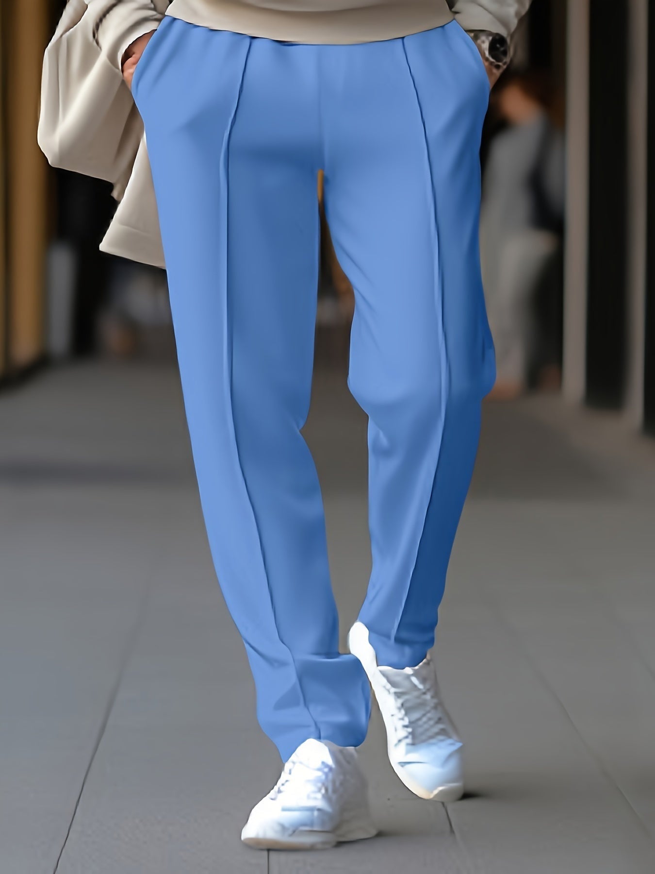 Emilio | Pantalón Chino con Pinzas Hombre Slim Fit Stretch