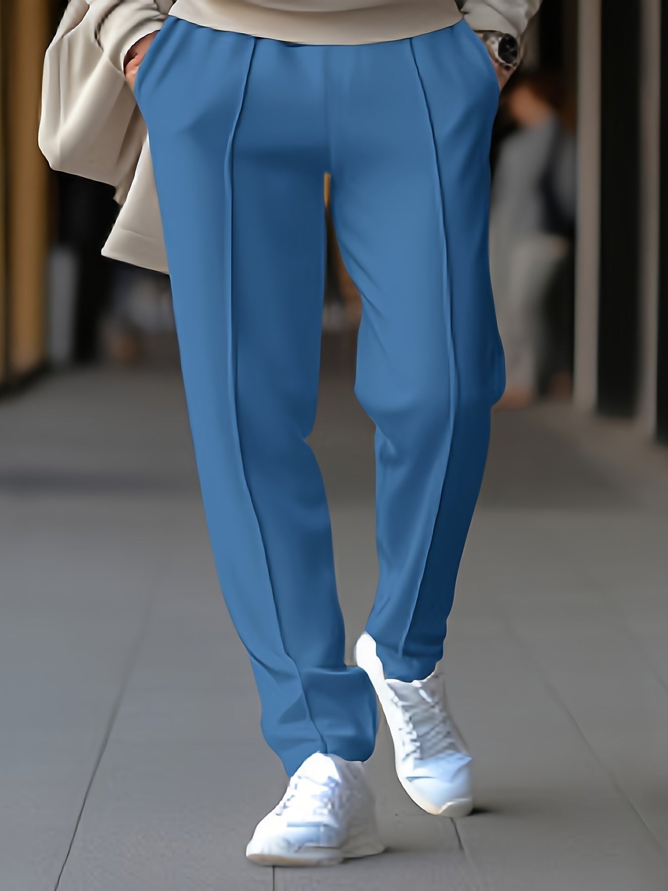 Emilio | Pantalón Chino con Pinzas Hombre Slim Fit Stretch