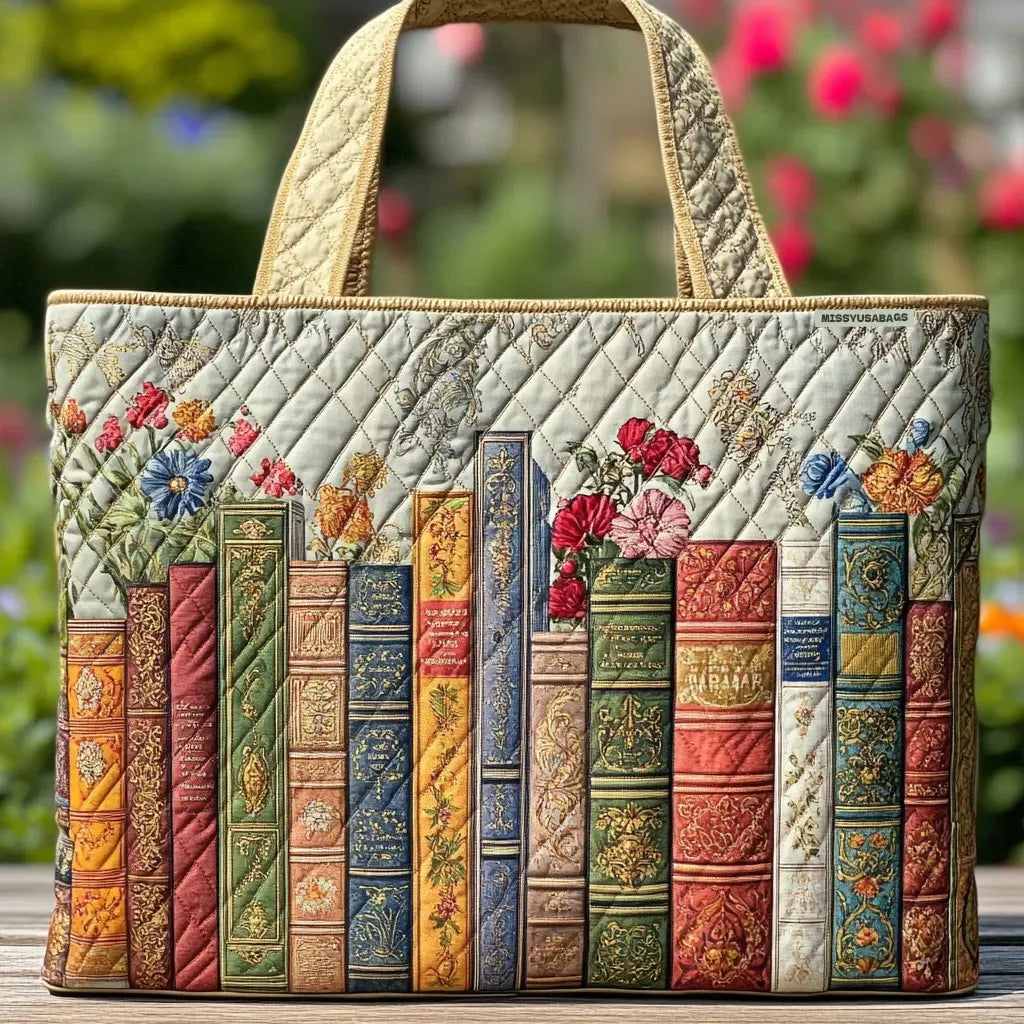 Encarnación | Bolso Tote Acolchado Hecho a Mano Mujer Piano