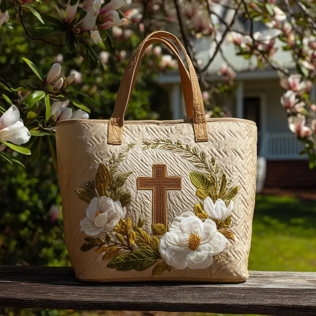 Encarnación | Bolso Tote Acolchado Hecho a Mano Mujer Piano