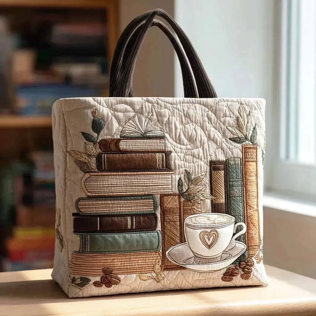 Encarnación | Bolso Tote Acolchado Hecho a Mano Mujer Piano