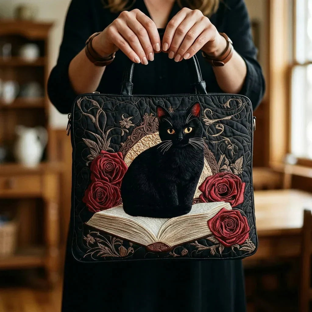Encarnación | Bolso Tote Acolchado Hecho a Mano Mujer Piano