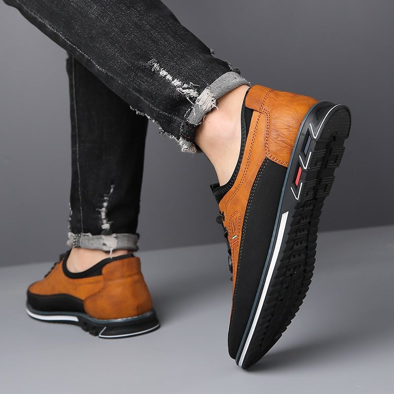 Enrique | Blucher de Ante Casual Hombre Cordones