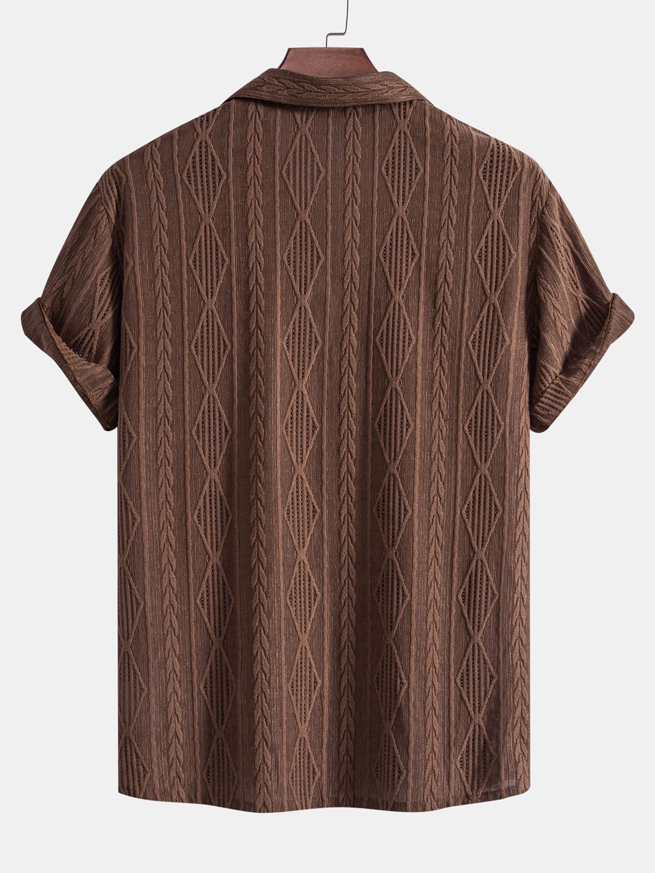 Enrique | Conjunto de Manga Corta Texturizado Hombre Cordón Ajustable
