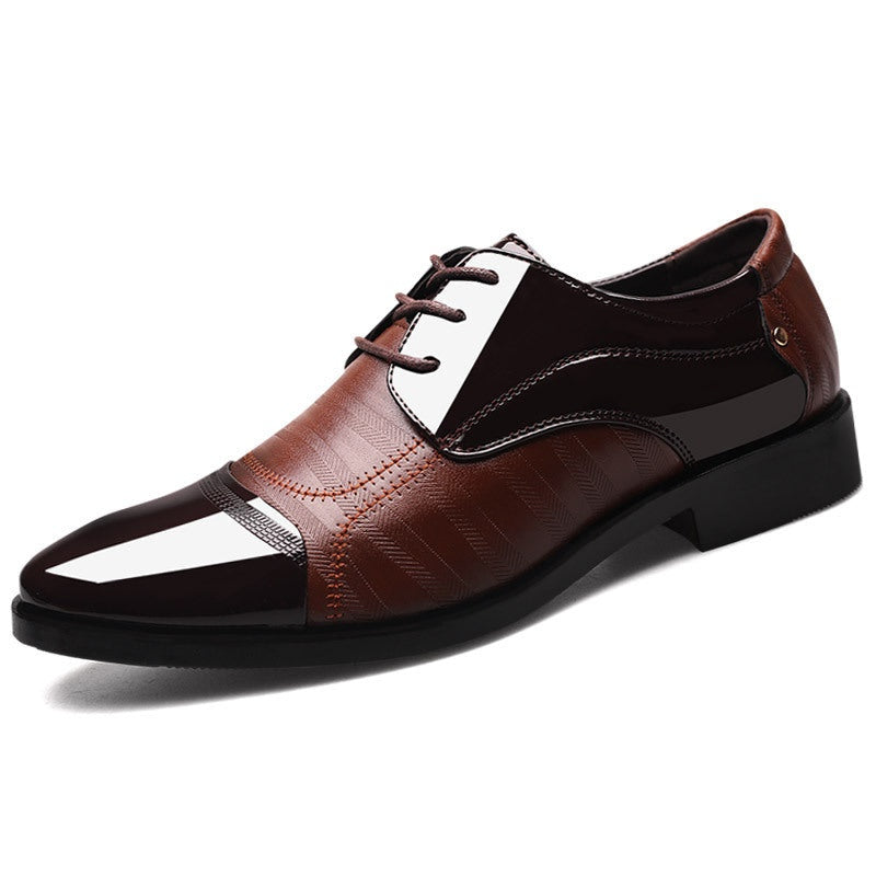 Ernesto | Zapatos Oxford de Charol Hombre Puntera Bicolor