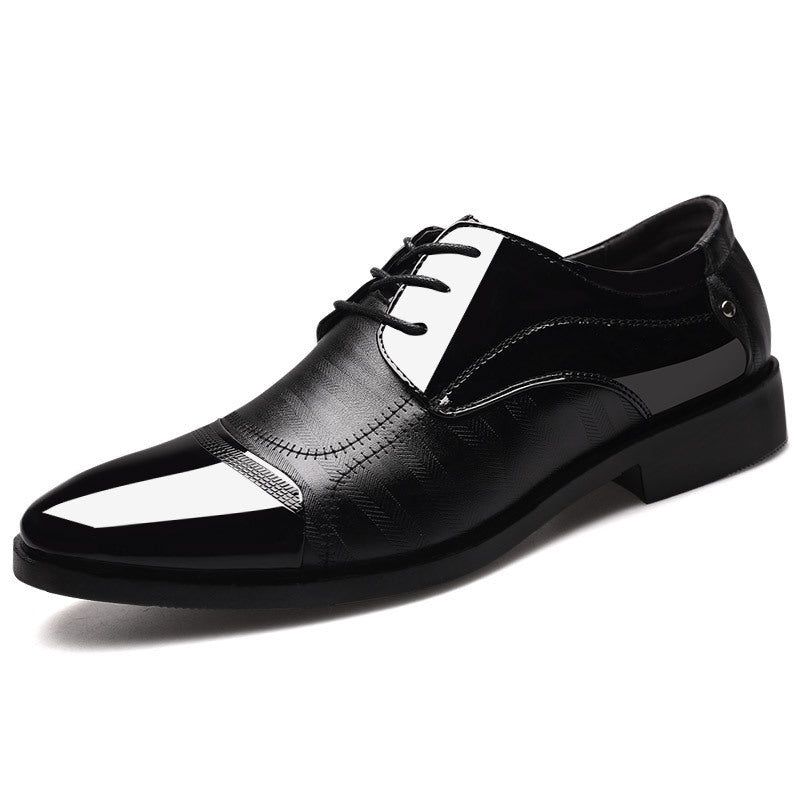 Ernesto | Zapatos Oxford de Charol Hombre Puntera Bicolor