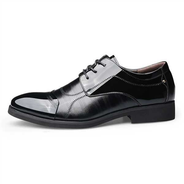 Ernesto | Zapatos Oxford de Charol Hombre Puntera Bicolor