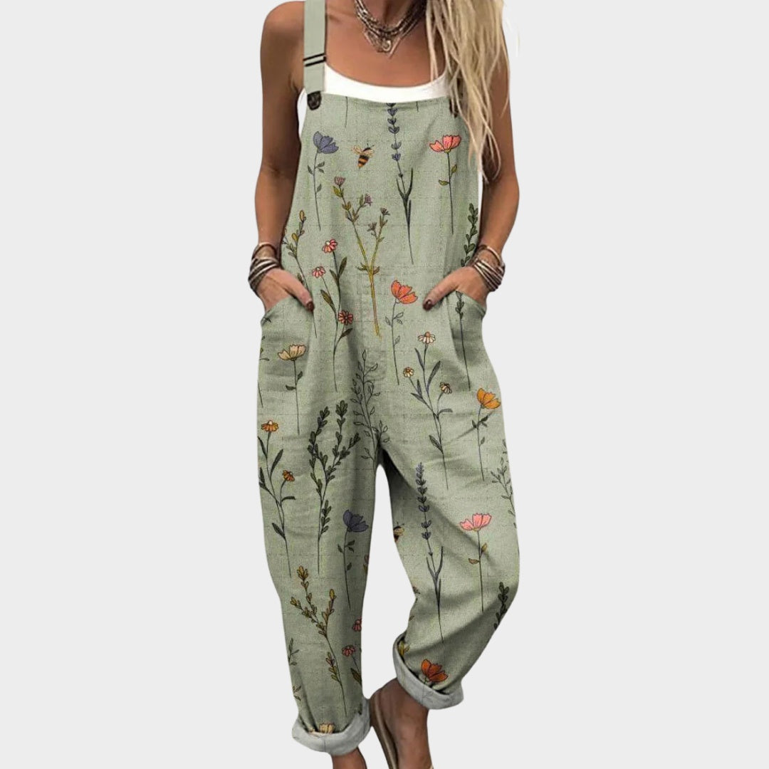 Esperanza | Peto Estampado Floral Mujer Tirantes Ajustables
