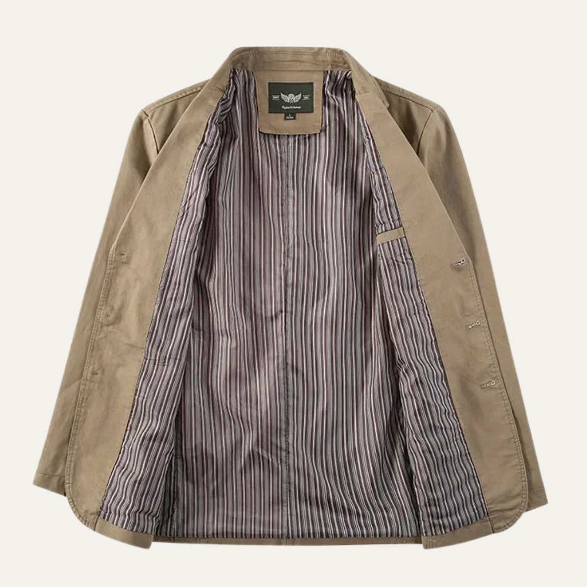 Fernando | Blazer de Algodón Casual Hombre Botonadura Bolsillos