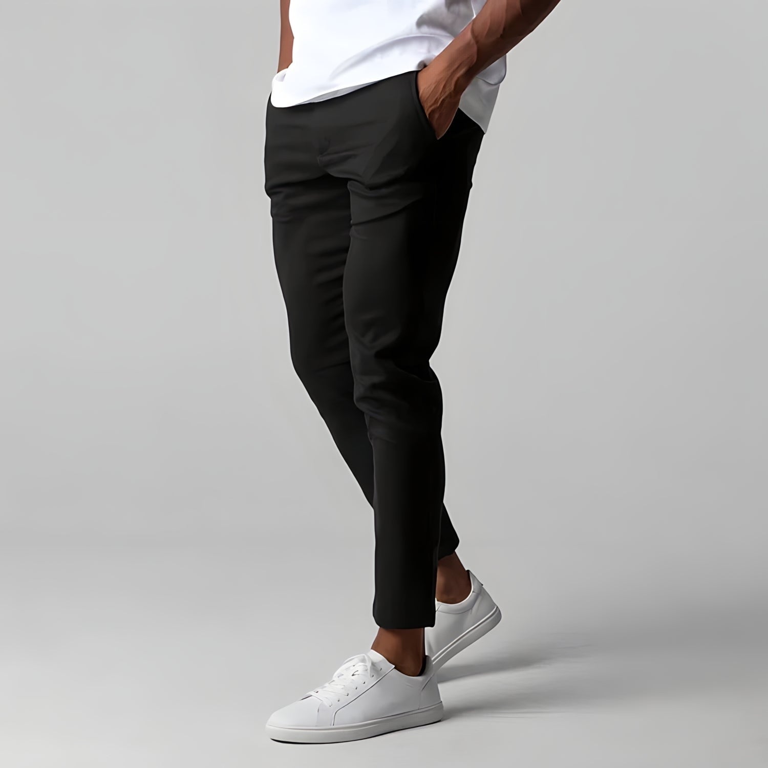 Fernando | Pantalón Chino Slim Fit Hombre Elástico Tobillero