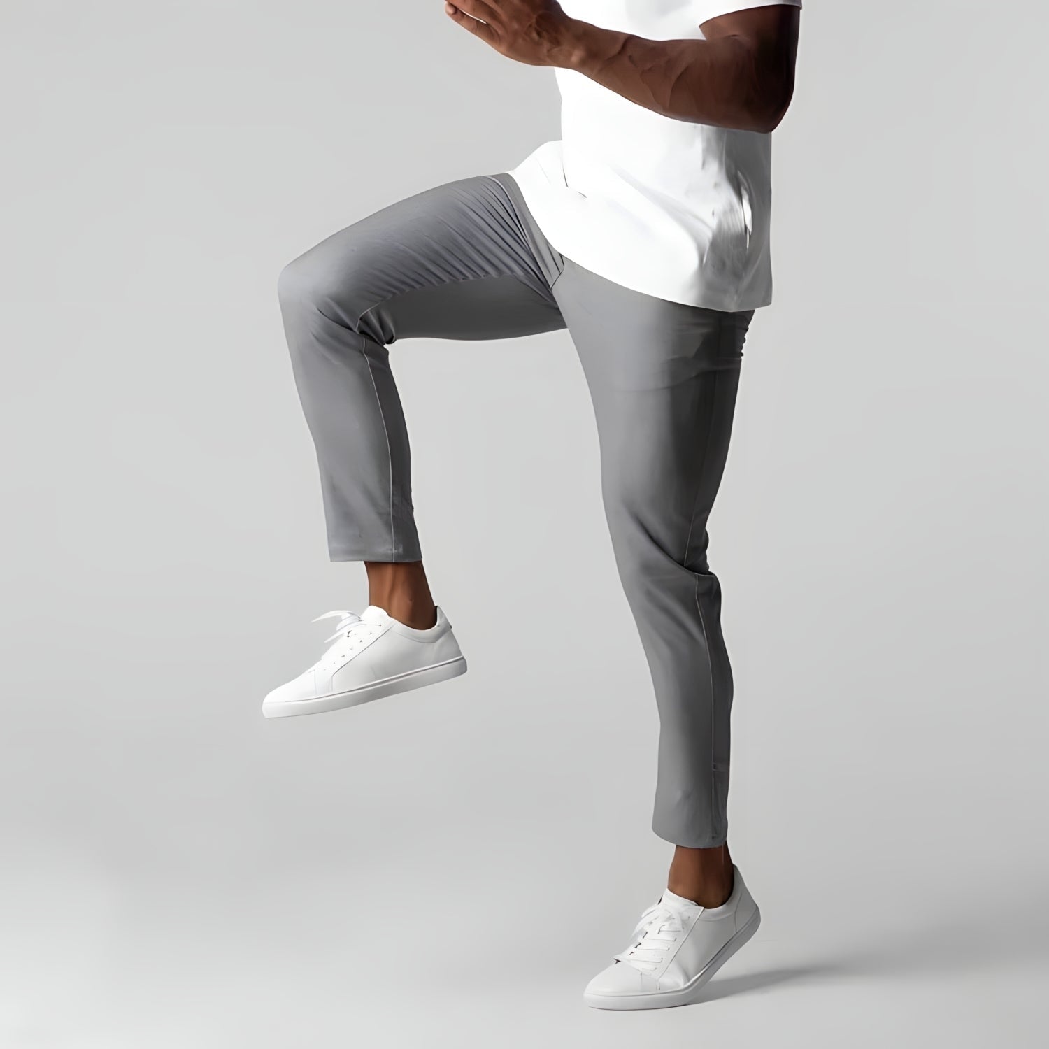 Fernando | Pantalón Chino Slim Fit Hombre Elástico Tobillero