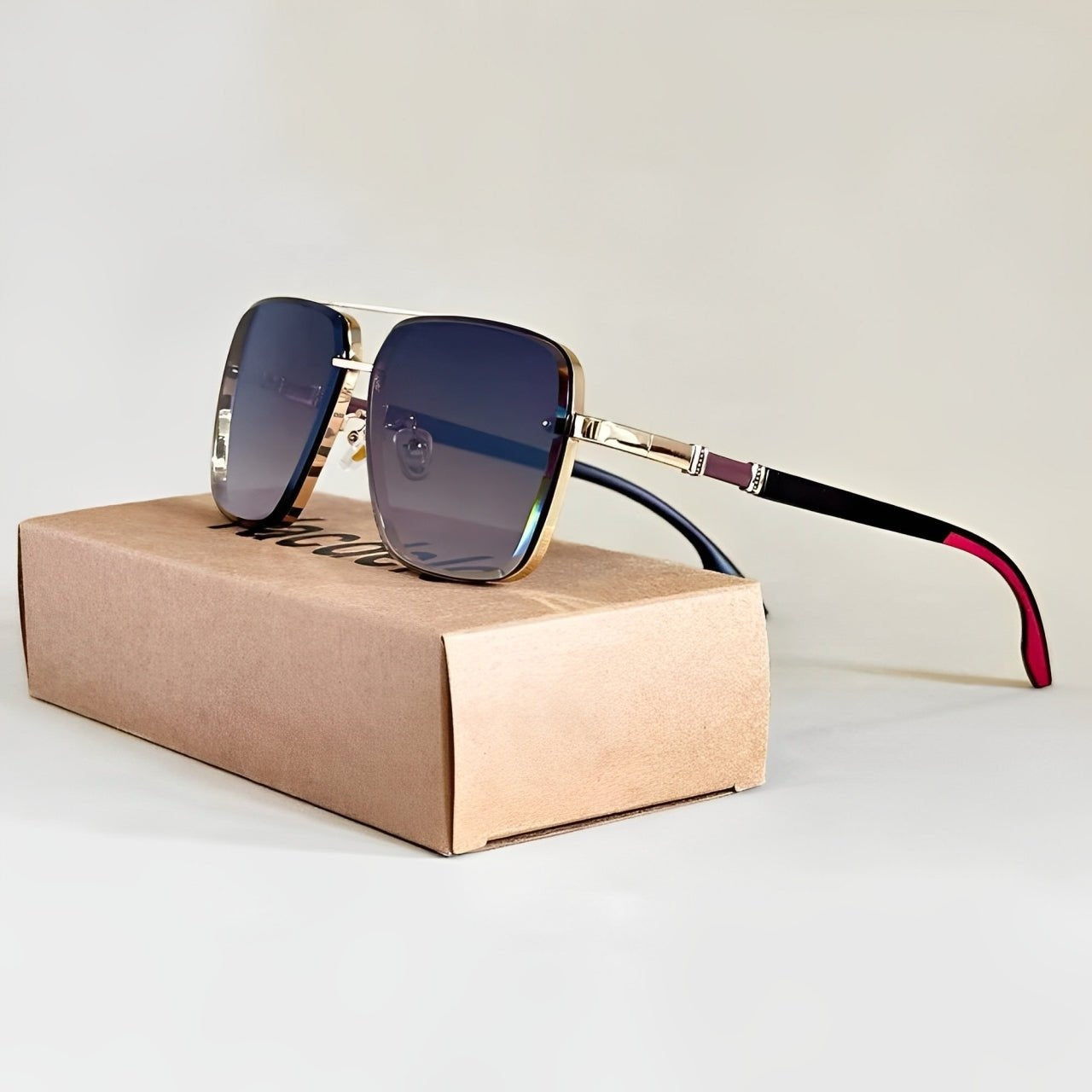Gafas de Sol Aviador Hombre Gradiente UV400