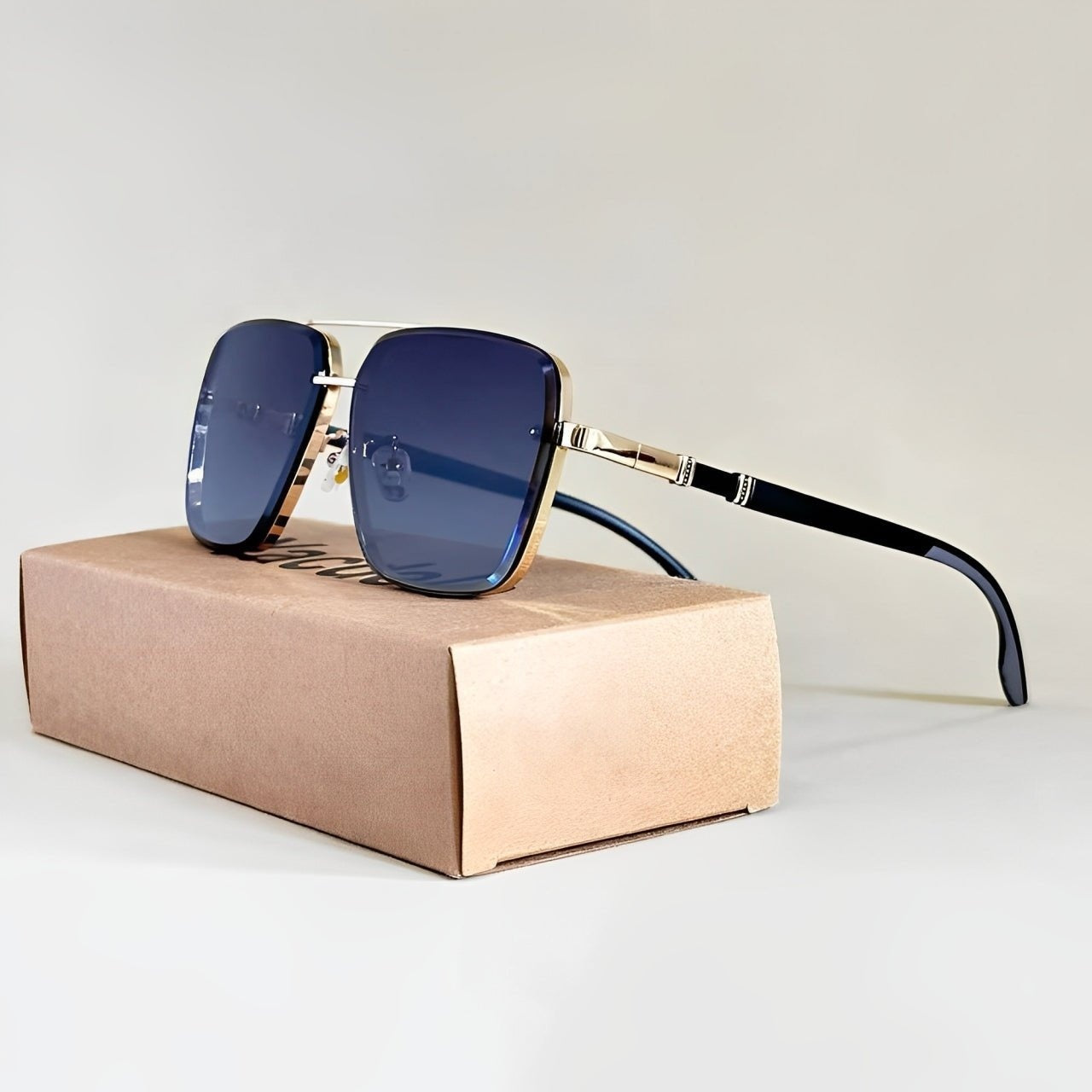 Gafas de Sol Aviador Hombre Gradiente UV400