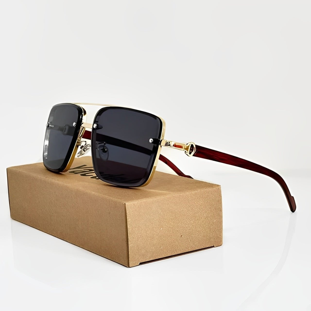 Gafas de Sol Aviador Hombre Lentes Degradadas