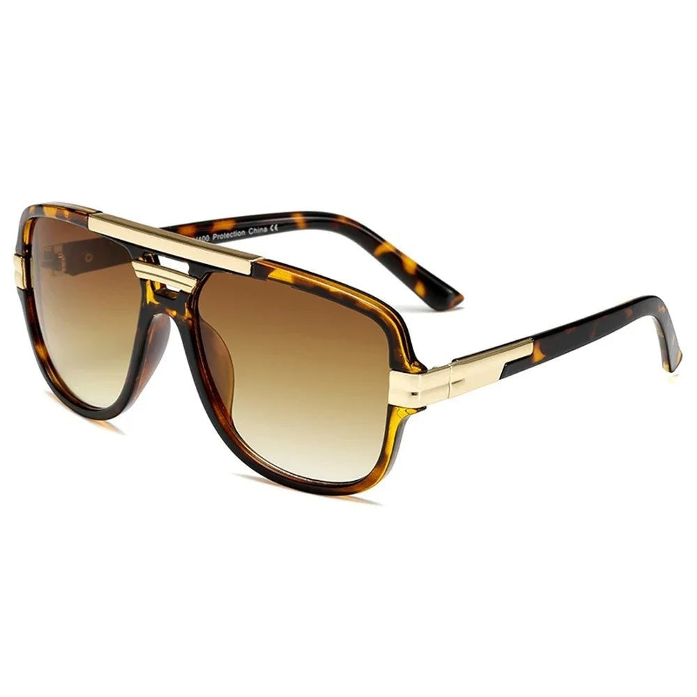 Gafas de Sol Aviador Hombre Marco Cuadrado