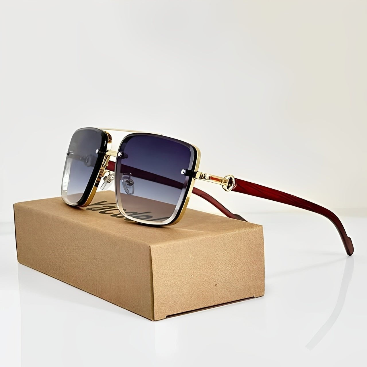Gafas de Sol Aviador Hombre Marco Dorado