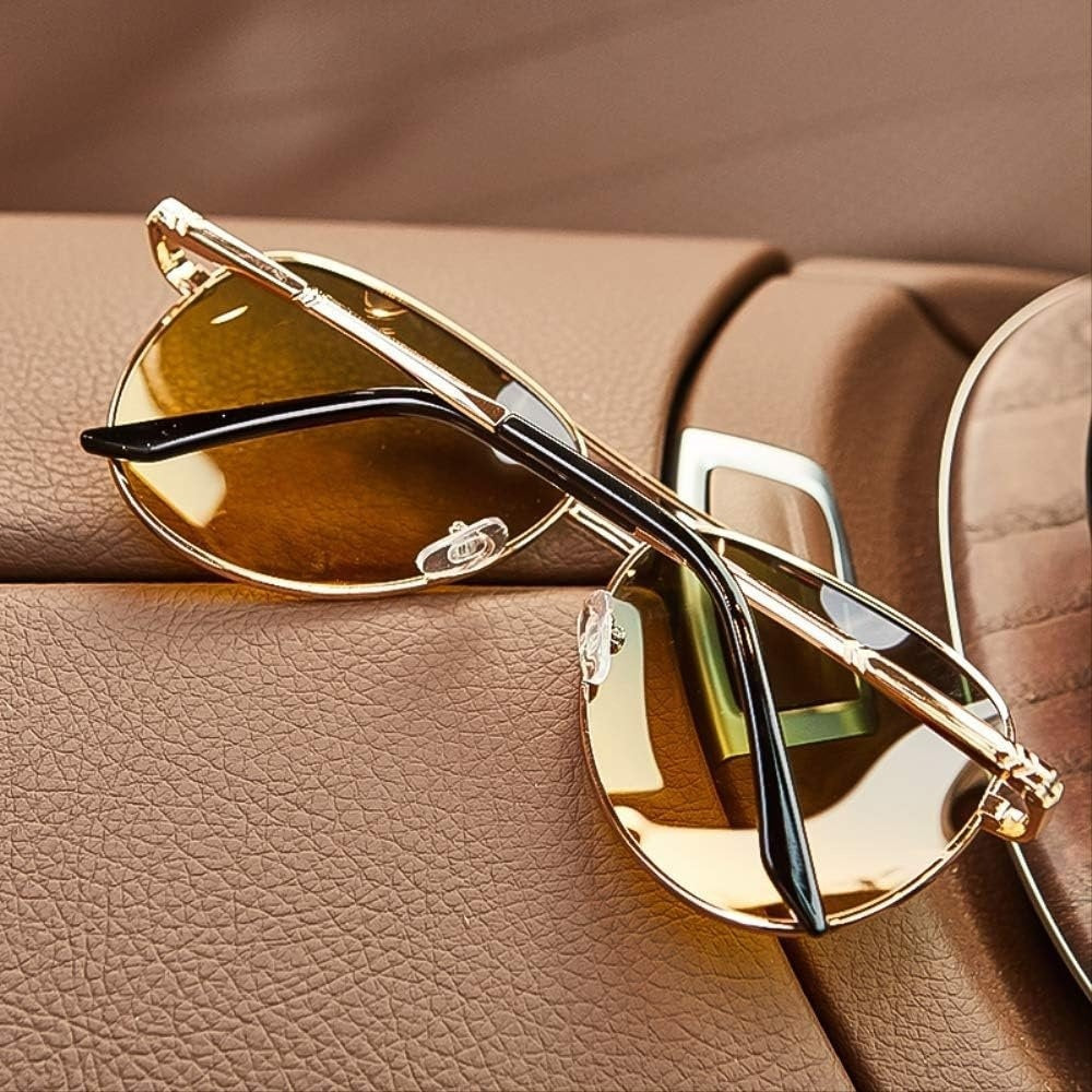 Gafas de Sol Aviador Mujer Marco Dorado Lentes Degradadas