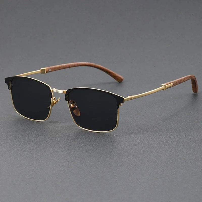 Gafas de Sol Browline Retro Hombre Protección UV