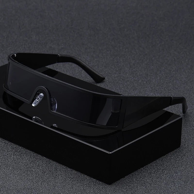 Gafas de Sol Futuristas con Visera Estilo Cyberpunk Unisex