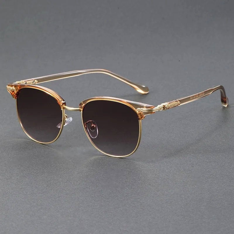 Gafas de Sol Hombre Estilo Clubmaster UV400