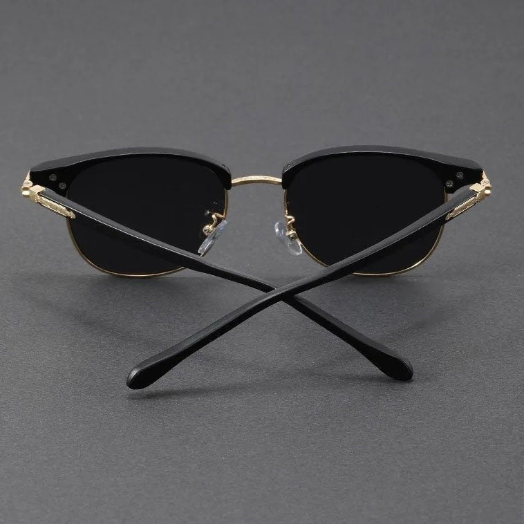Gafas de Sol Hombre Estilo Clubmaster UV400