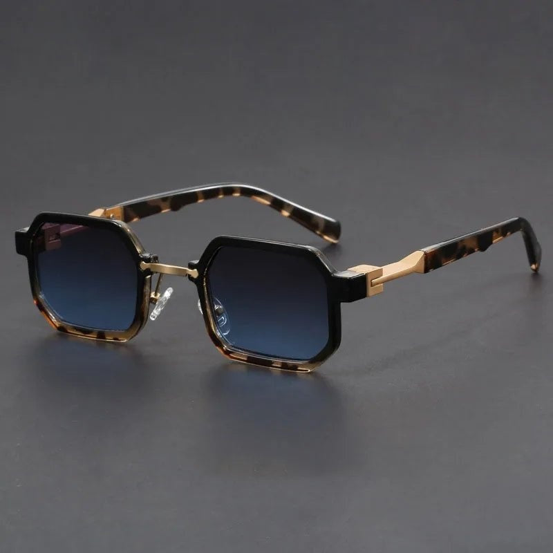 Gafas de Sol Octágono Acetato Hombre Protección UV