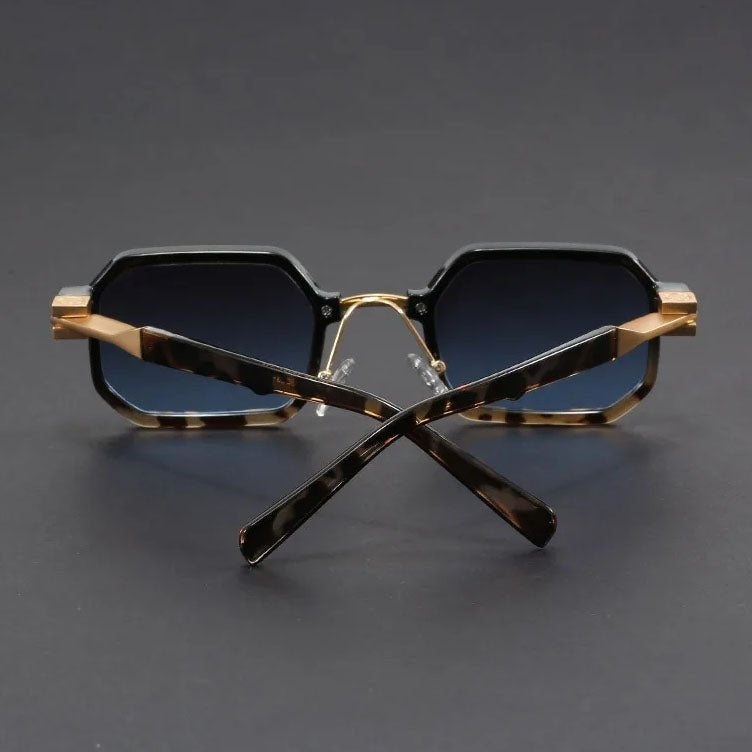 Gafas de Sol Octágono Acetato Hombre Protección UV