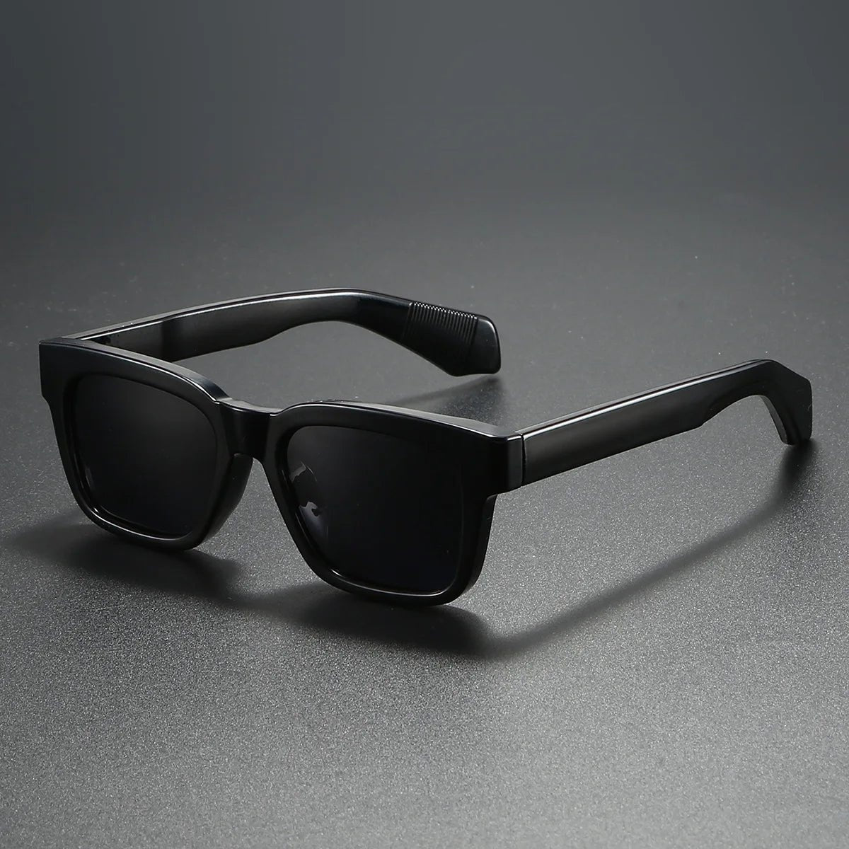 Gafas de Sol Polarizadas Marco Cuadrado Hombre Templos Gruesos