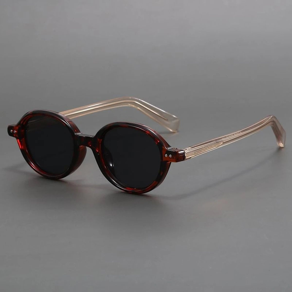 Gafas de Sol Redondas Acetato Vintage Mujer Polarizadas