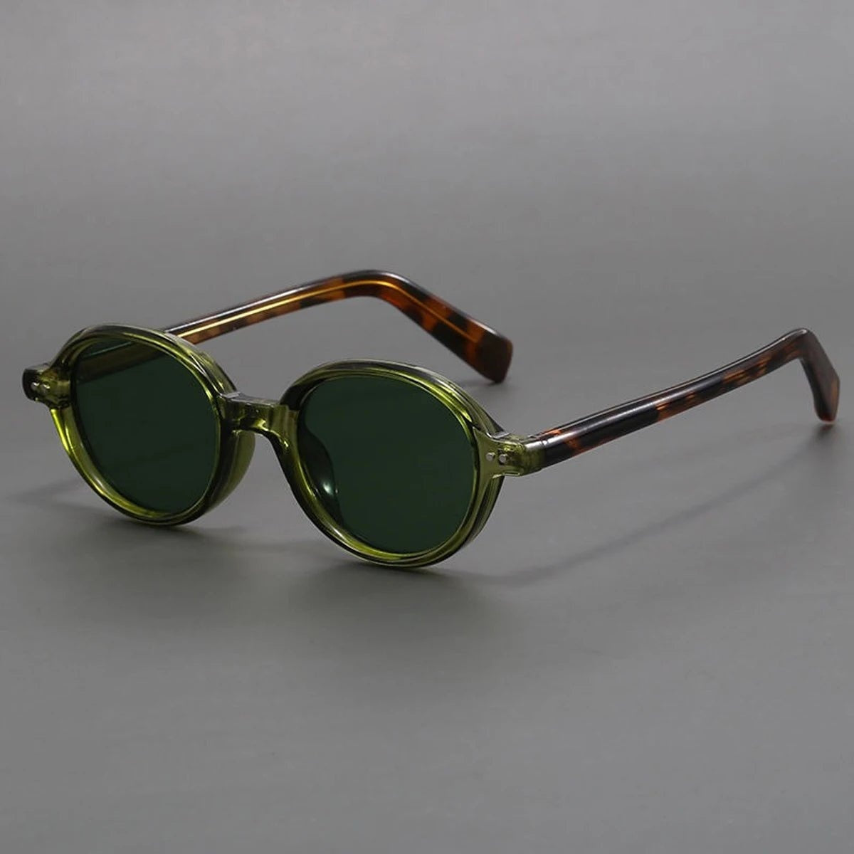 Gafas de Sol Redondas Acetato Vintage Mujer Polarizadas