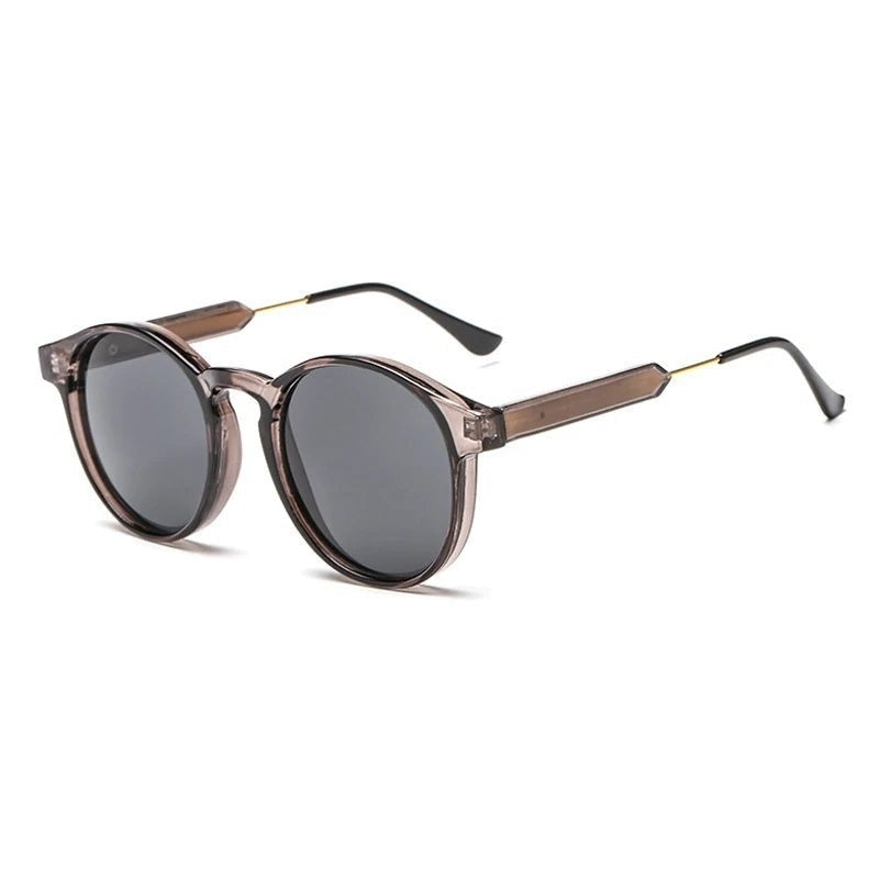 Gafas de Sol Redondas Vintage Mujer Montura Translúcida