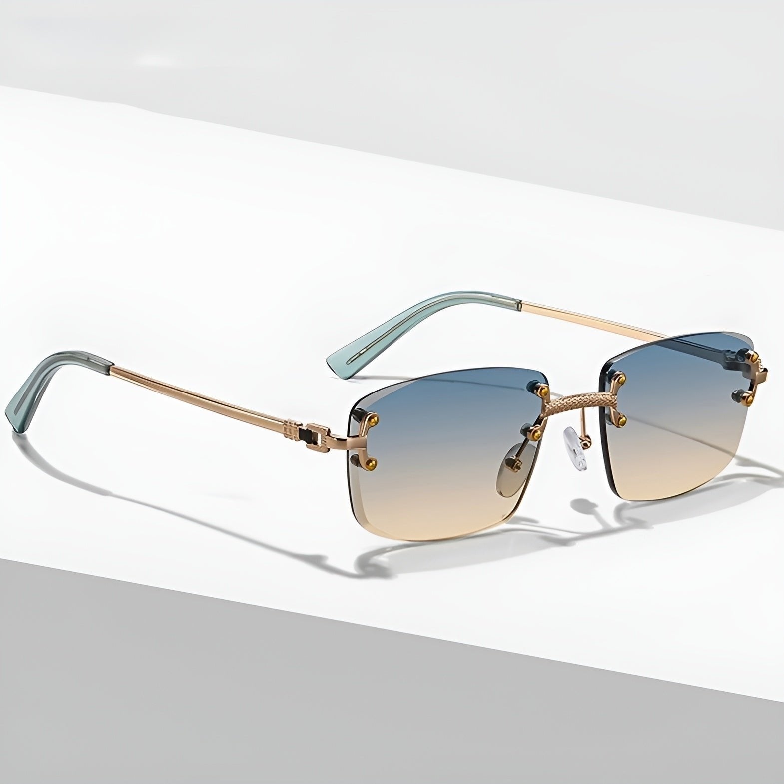 Gafas de Sol Sin Montura Mujer Degradado UV400