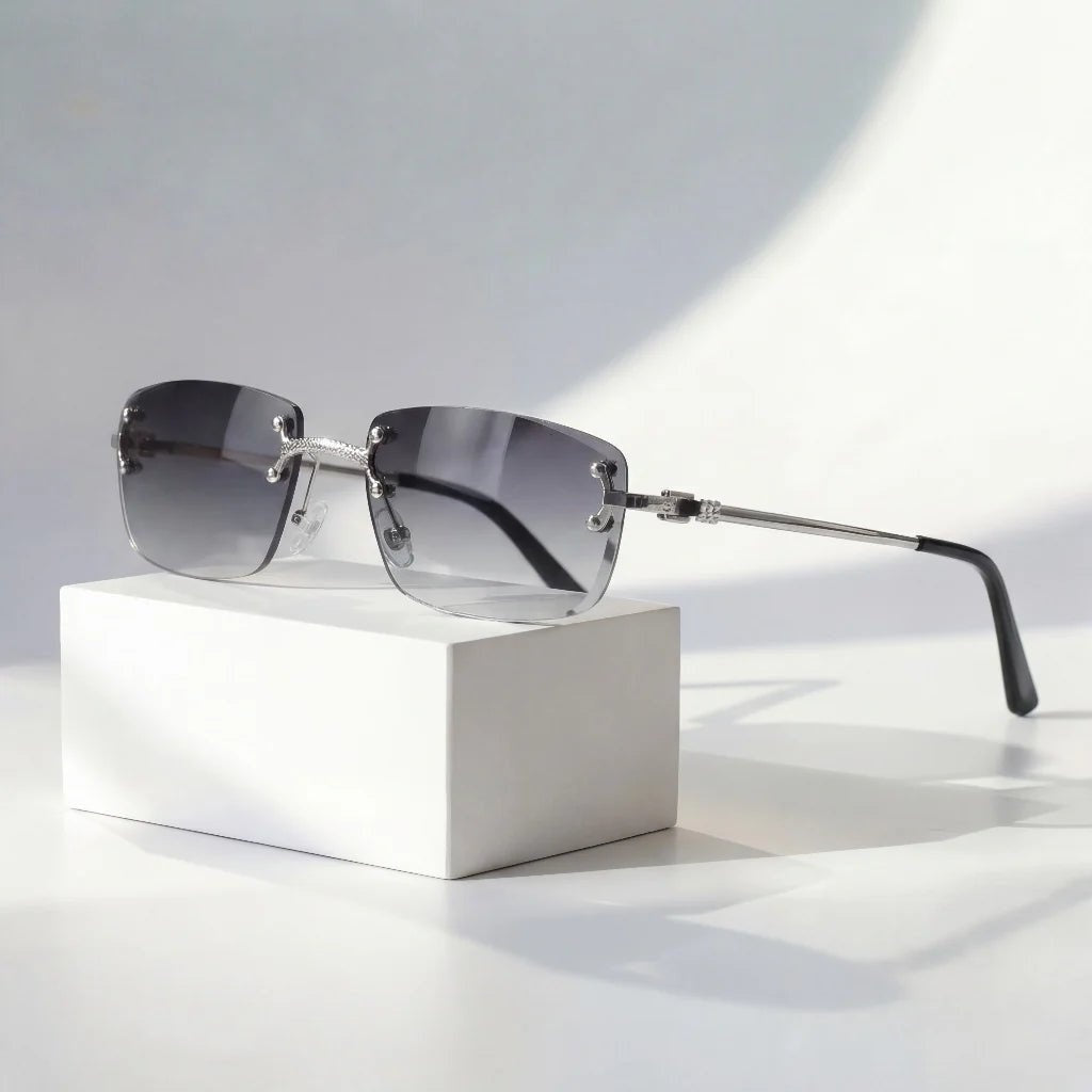Gafas de Sol Sin Montura Mujer Degradado UV400