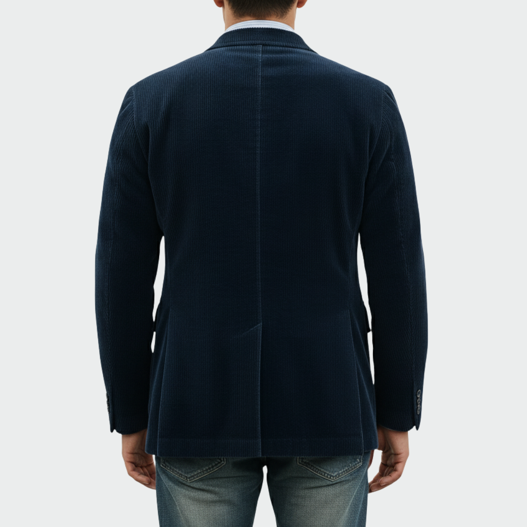 Gonzalo | Blazer de Pana Hombre con Chaleco Solapa Clásica