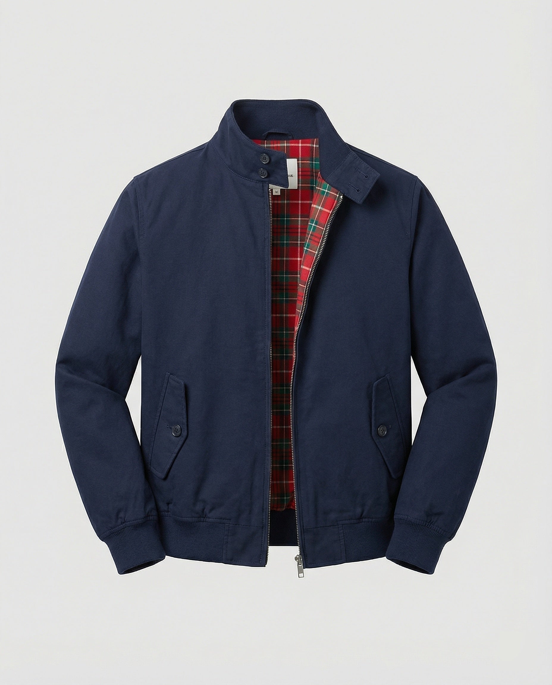 Gonzalo | Chaqueta Harrington Hombre Forro Tartán
