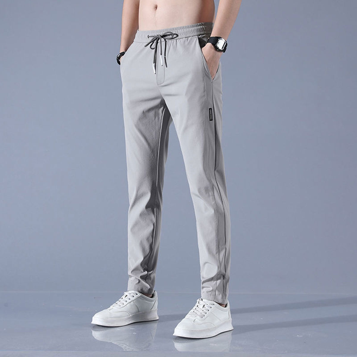 Gonzalo | Pantalón Deportivo Hombre Cintura Elástica Corte Recto