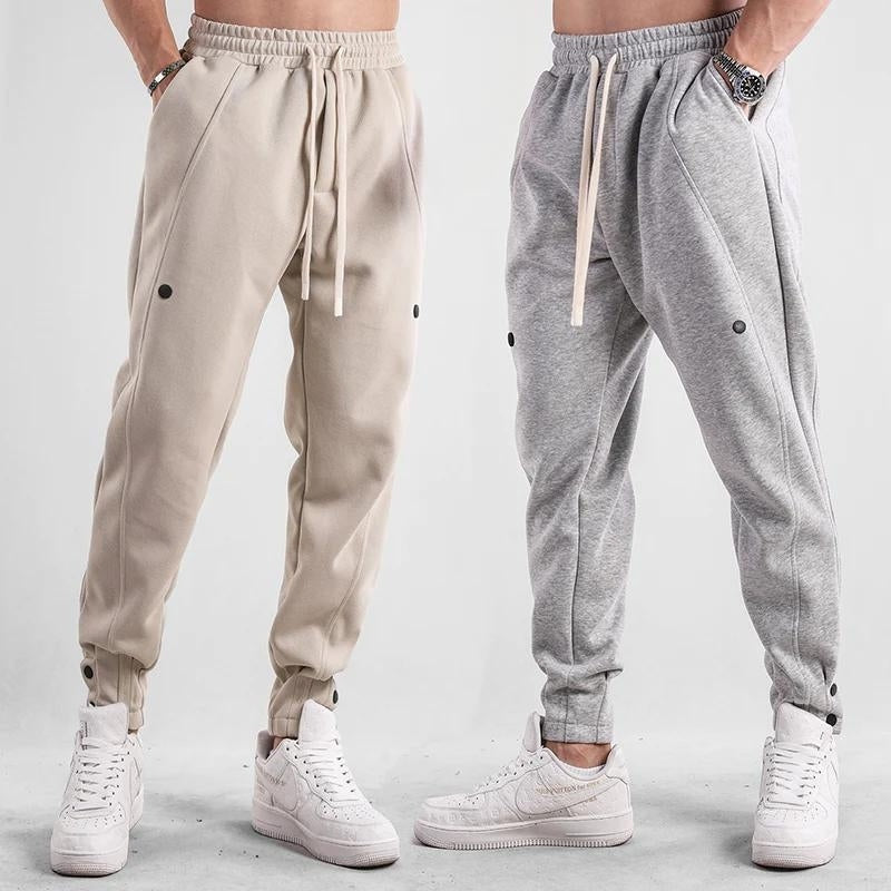 Héctor | Jogger de Algodón Hombre Puños con Botones