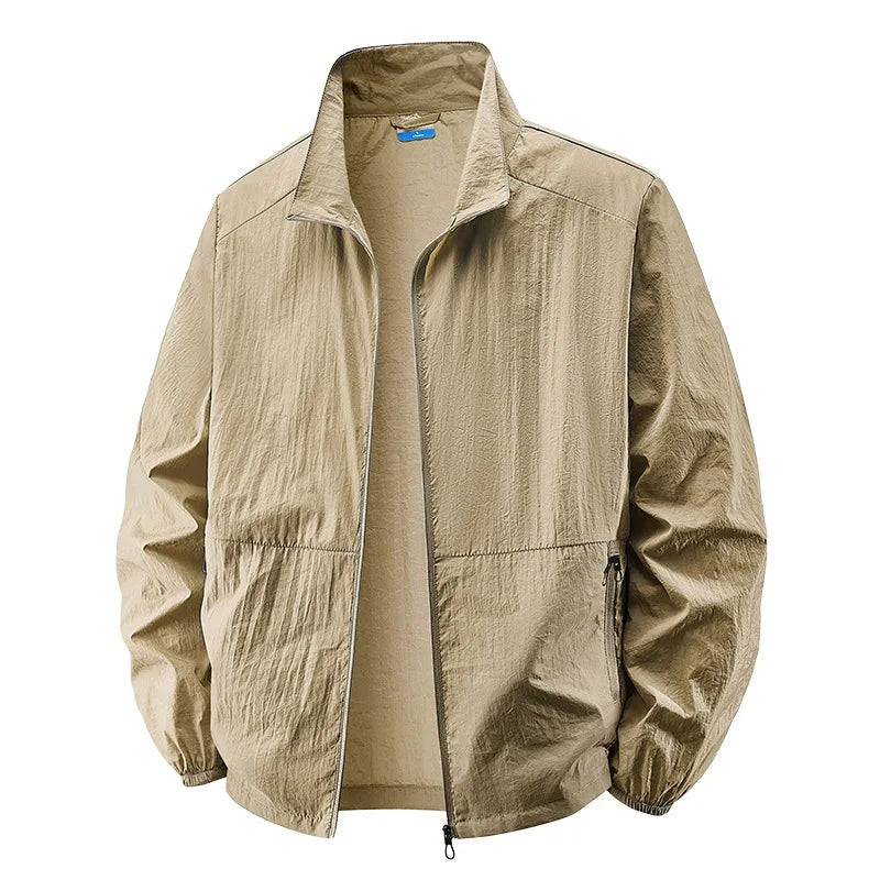 Hugo | Chaqueta Cortavientos Ligera Hombre Cuello Alto Cremallera
