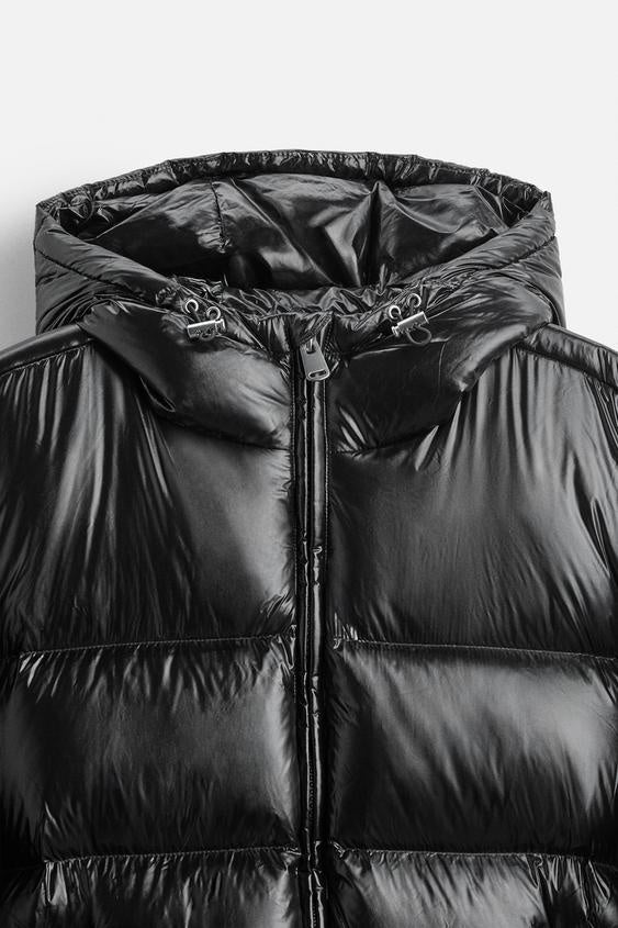 Hugo | Chaqueta de Plumas Hombre con Capucha Puffer